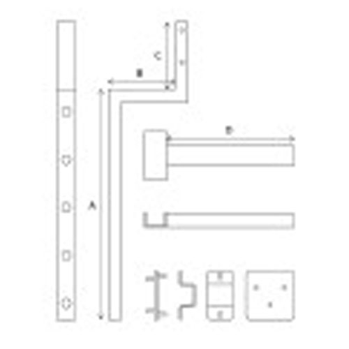 Gutter Sign Bracket
