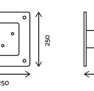 Pipe/Stand Off Bracket